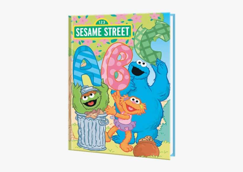 Sesame Street Abc With Me Book, transparent png download
