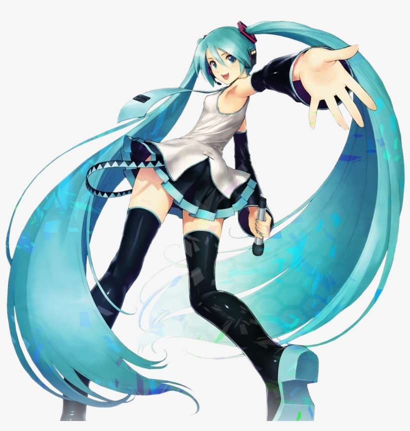 Hatsune Miku Render 1 By Iemelien-d6bqoro - Hatsune Miku Get Tickled, transparent png download