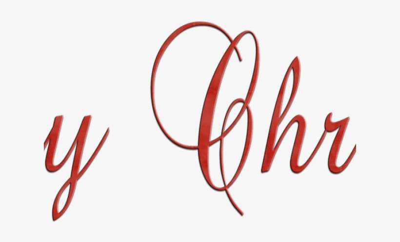 Merry Christmas Text Png Transparent Images - Calligraphy, transparent png download