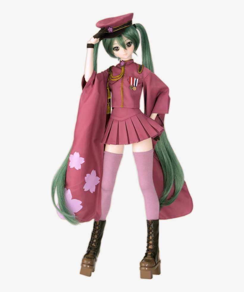 Senbonzakura Outfit Set - Hatsune Miku Senbonzakura Outfit, transparent png download