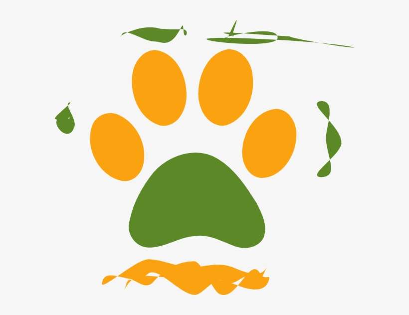 Tiger Paw Clip Art - Paw, transparent png download
