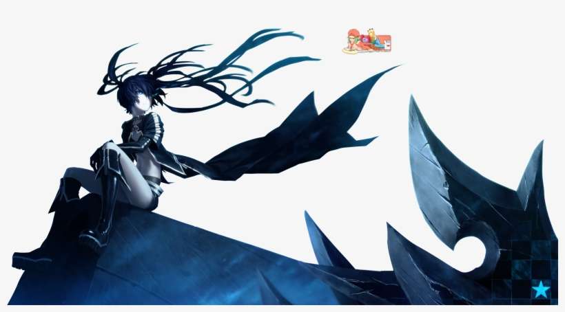 Picture Library Library Brs Black Shooter Render By - Black Rock Shooter Арт, transparent png download