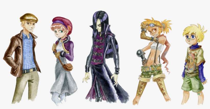 Png Transparent Watercolor Portraits And Faces Rpg - Rpg Maker Mv Drawing Facesets, transparent png download