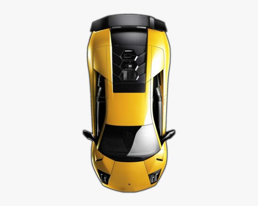Lambo Transparent Top View - Lamborghini Murcielago Lp 670 4, transparent png download