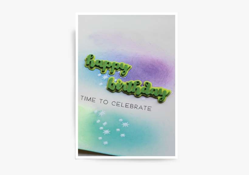 Calligraphy Pop Happy Birthday - Illustration, transparent png download