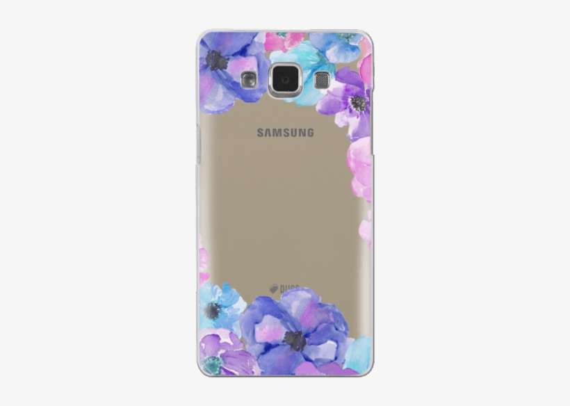 Anemone Painted Flowers / Watercolor Flowers Blues - Austrian Cup, transparent png download