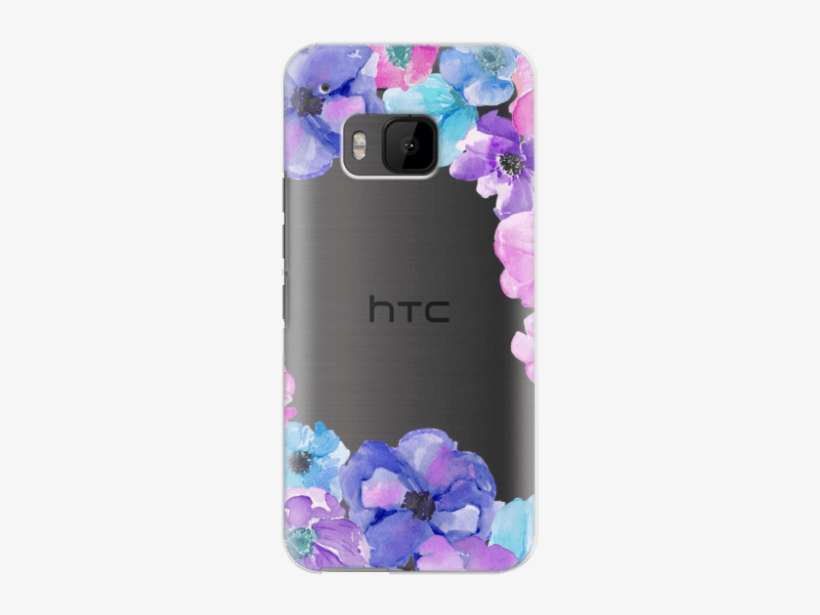 Anemone Painted Flowers / Watercolor Flowers Blues - Iphone, transparent png download