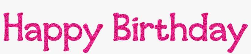 Happy Birthday Png Pink, transparent png download