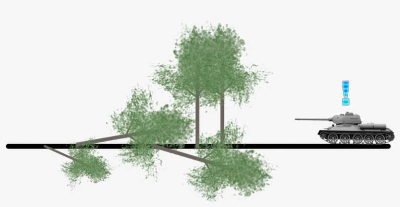 Tactics Knockdowntrees - Grass, transparent png download