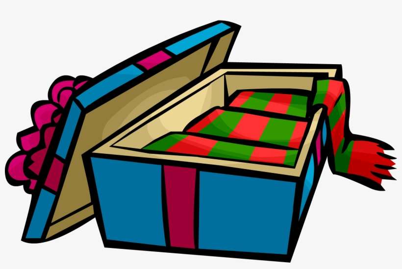 Christmas Party 2007 Christmas Scarf Box - Christmas Day, transparent png download