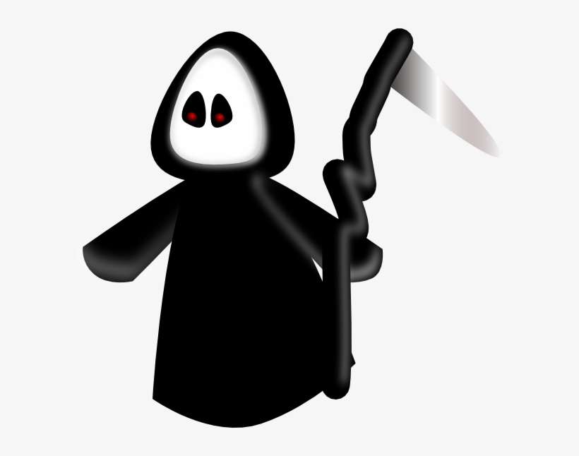 Graphic Free Download Death Clip Art At Clker Com Vector - Death Clip Art, transparent png download