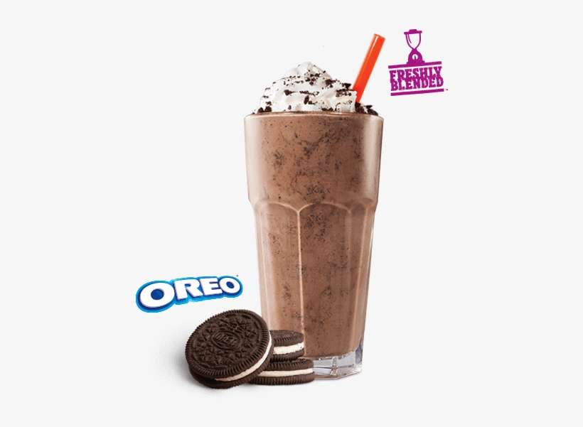Download Burger King Oreo Chocolate Shake Transparent PNG Download