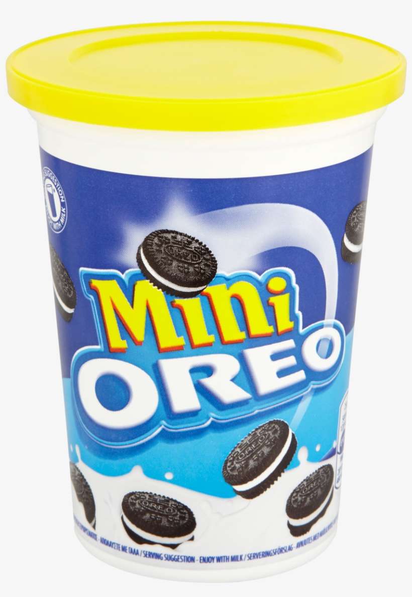 Oreo Mini Tub 115g - Oreo Mini Chocolate Sandwich Biscuit Tub 115g, transparent png download