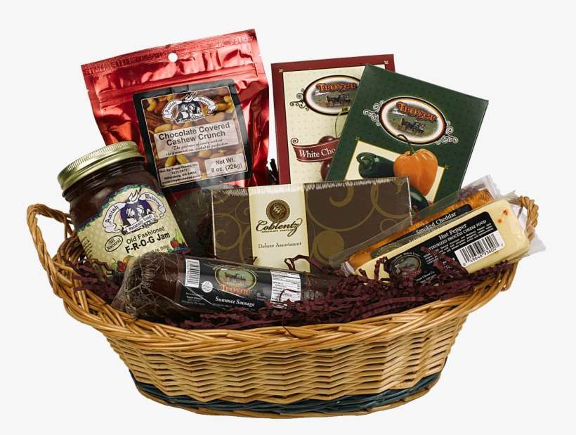 Christmas Party Basket - Basket, transparent png download