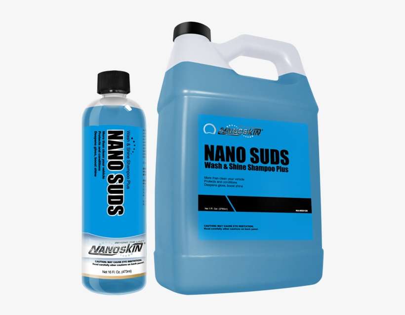Nano Suds Wash & Shine Shampoo Plus - Nano Car Wash Shampoo, transparent png download