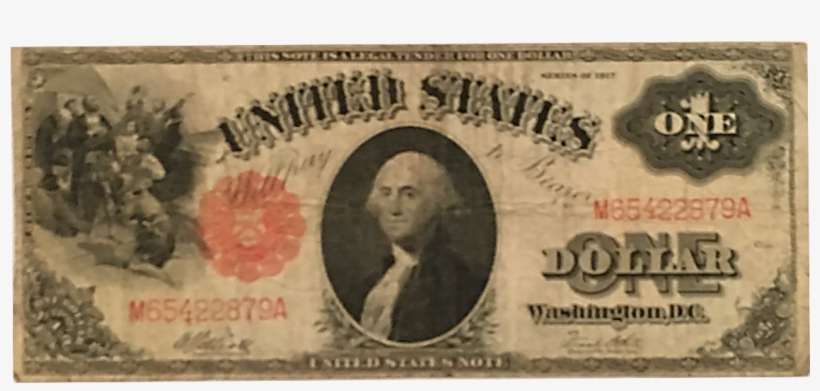 Series 1917 Legal Tender Note, transparent png download