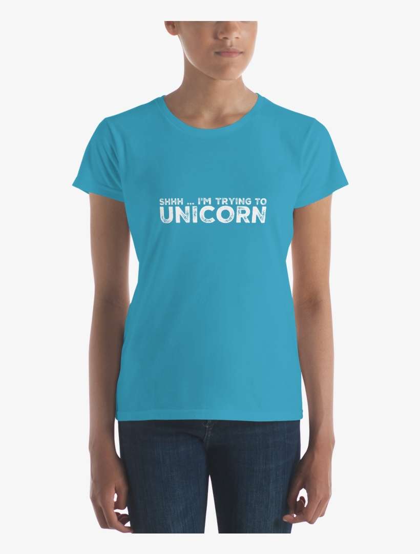 Women's Short Sleeve T-shirt - T-shirt, transparent png download