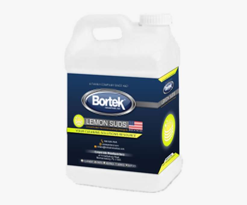 Lemon Suds- Concentrated Hand Dishwashing Detergent - Bottle, transparent png download