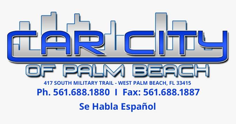 Car City Of Palm Beach - Graphics, transparent png download