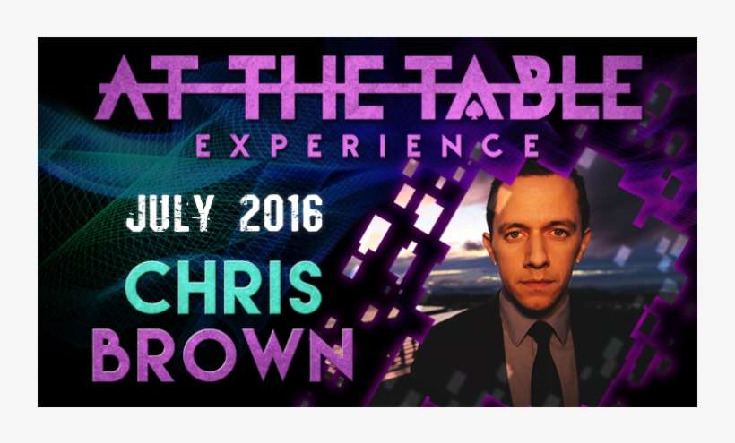 At The Table Live Lecture Chris Brown July 6th - Table Live Lecture Branden Wolf May 4th 2016 Video, transparent png download
