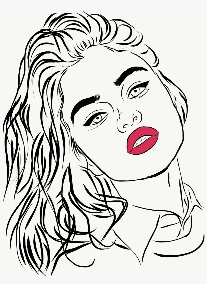 @jeansketches On Instagram Selena Gomez - Sketch, transparent png download