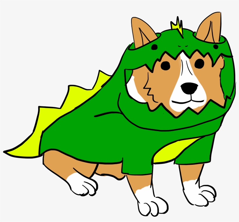 Vector Library Library Corgi Clipart Happy - Cartoon, transparent png download