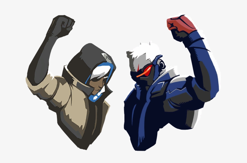 Http - //i - Imgur - Com/cfnf1rf - Soldier 76 Fist Pump, transparent png download