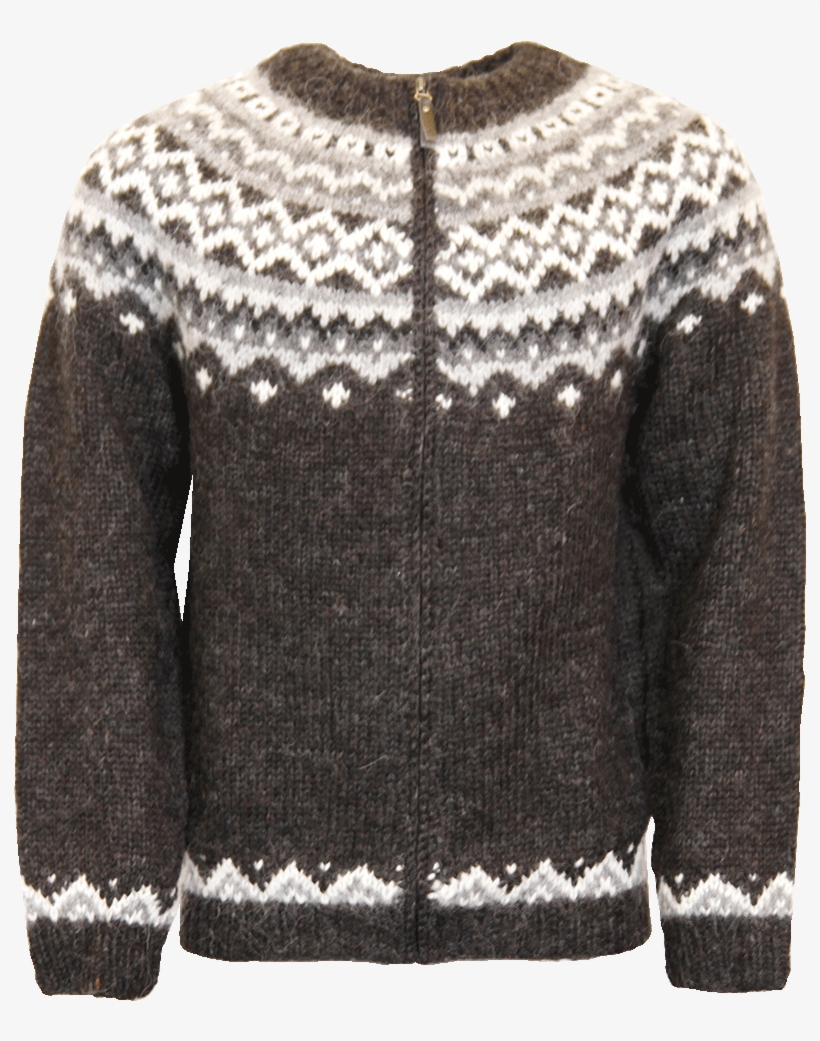 Skjöldur Icelandic Wool Jumper With Zipper - Icelandic Wool, transparent png download
