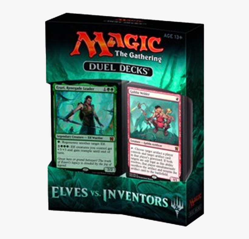 Mtg Duel Decks - Wizard Duel Deck Elves Vs Inventors, transparent png download