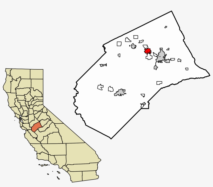 Location Of Atwater In Merced County, California - Mokelumne Hill, transparent png download