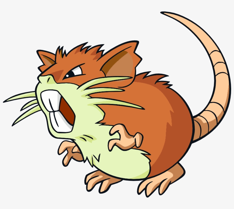 I Got A Tentacruel, Tangrowth, Raticate, And A Charizard - Pokemon Raticate, transparent png download