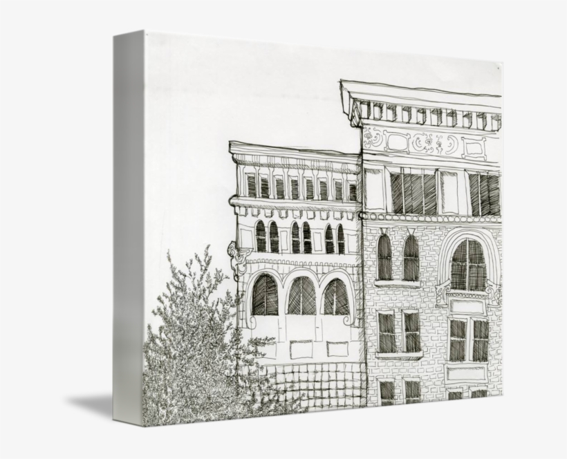 Skyline By Jackie Hahn - Drawing, transparent png download