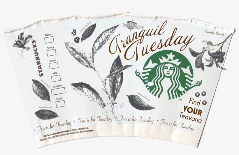 Thank You - Starbucks New Logo 2011, transparent png download
