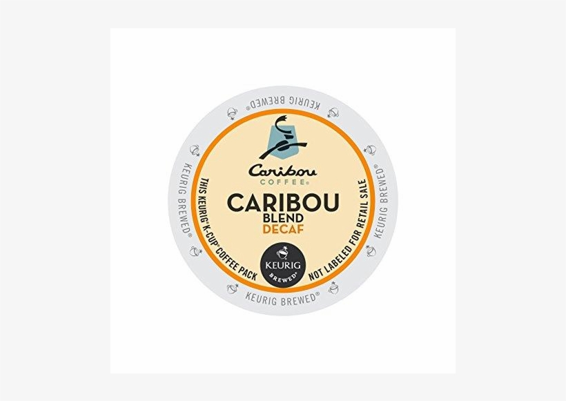Auction - Caribou Blend Decaf K-cup Coffee - 24 Count, transparent png download