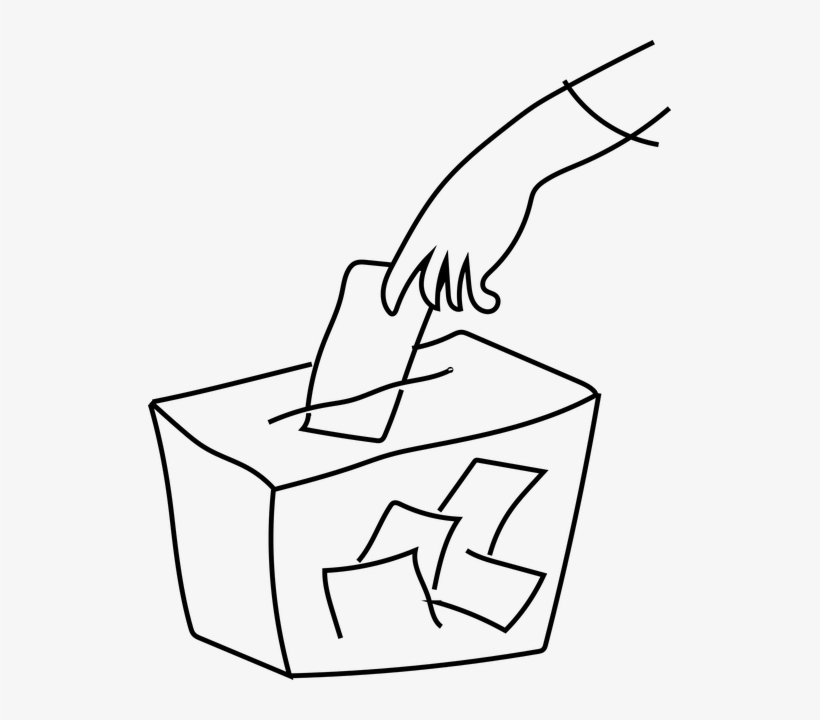Barbados General Election Results - Election Clip Art Black And White, transparent png download