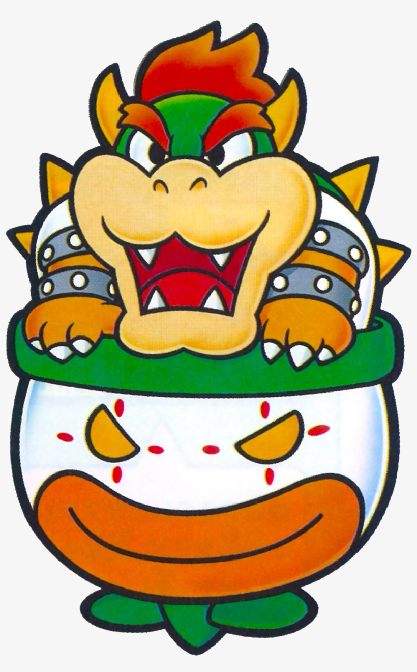 Maybe This Is Just Me But I Think They're Quite Similar - Paper Mario Clown Car, transparent png download