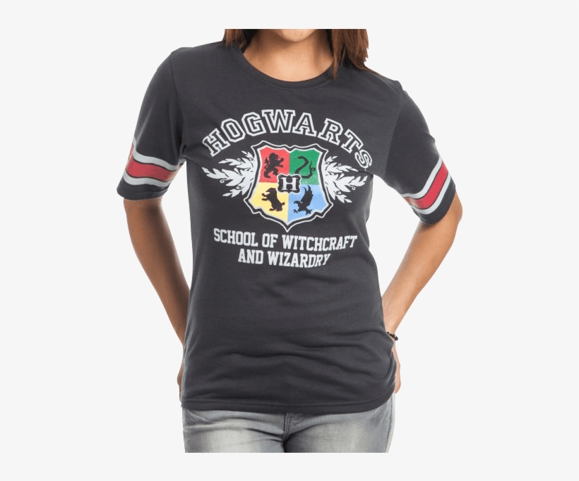 Hogwarts Crest Junior Hockey T-shirt - Best Harry Potter T Shirt Ever, transparent png download
