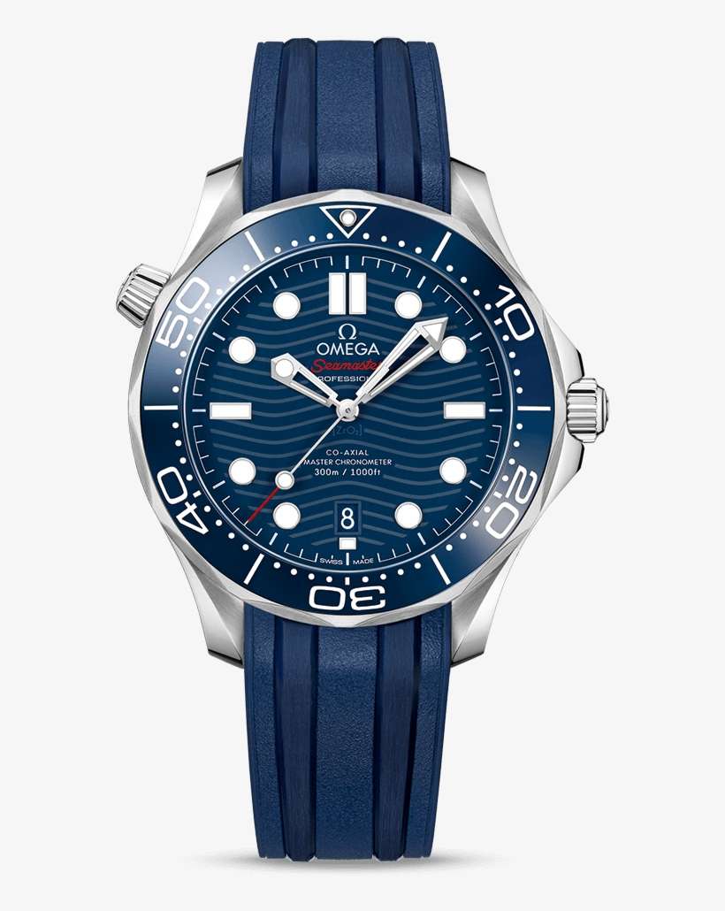 Omega Seamaster 42mm Stainless Steel Gents Watch - Omega 210.30 42.20 03.001, transparent png download