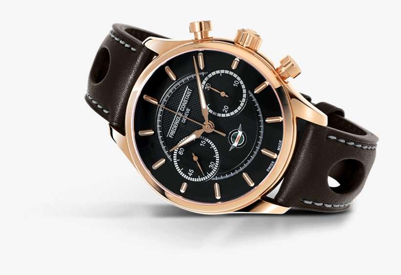 Strap - Frederique Constant Vintage Rally Healey Chronograph, transparent png download