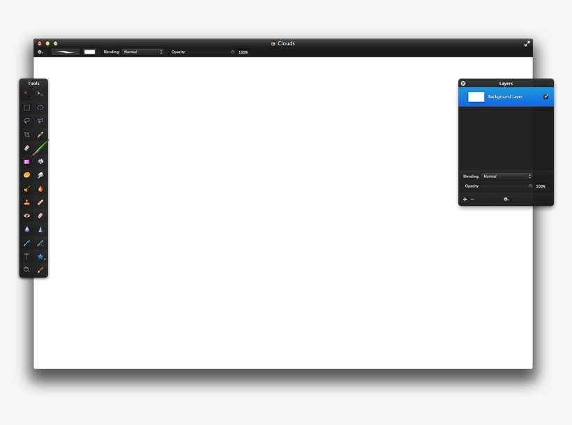 Clouds Text Effect - Example Image Of Add Text In Pixelmator, transparent png download