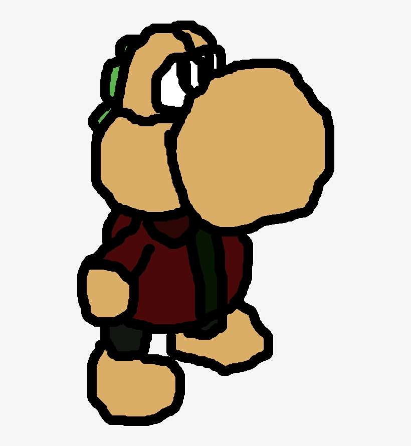 Seam Yoshi - Nintendo, transparent png download