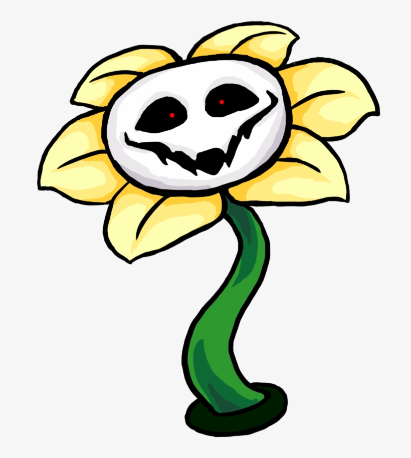 Picture Of Flowey I Drew Recently - Dibujos De Undertale Flowey, transparent png download