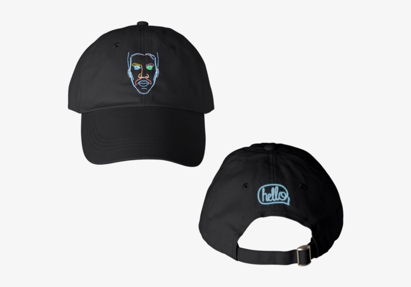 Hello Neon Baseball Cap - Baseball Cap, transparent png download