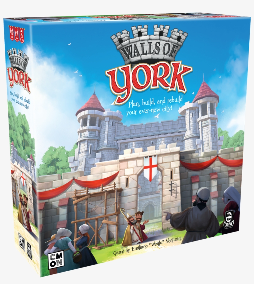 Walls Of York By Cranio Creations And Designer Emiliano - York City Walls, transparent png download