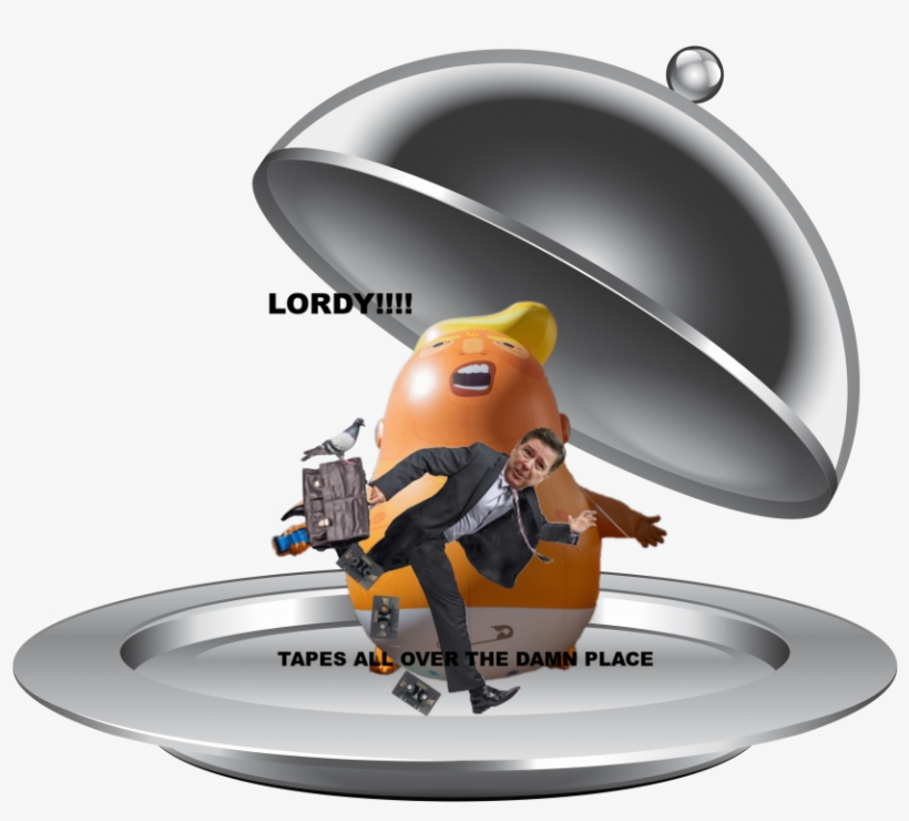 President Donald Trump On Monday Said He "never" Worked - Waitress Plate Png, transparent png download
