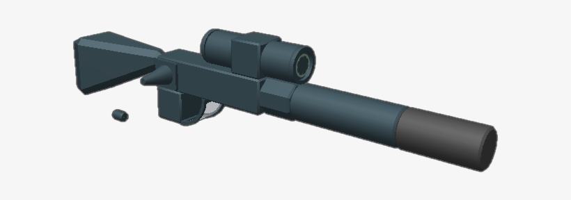 Light Sniper Rifle With Silencer Gun Tags Guns Weapons - Gun Barrel, transparent png download
