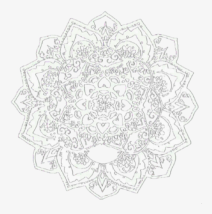 Overlay, Mandala, And Edit Image - Bts Edits Black And White, transparent png download