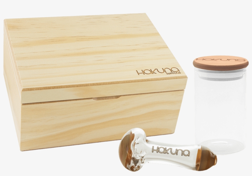 This Pipe Box Bundle Includes Our 1/2 Oz Bamboo Stash - Plywood, transparent png download