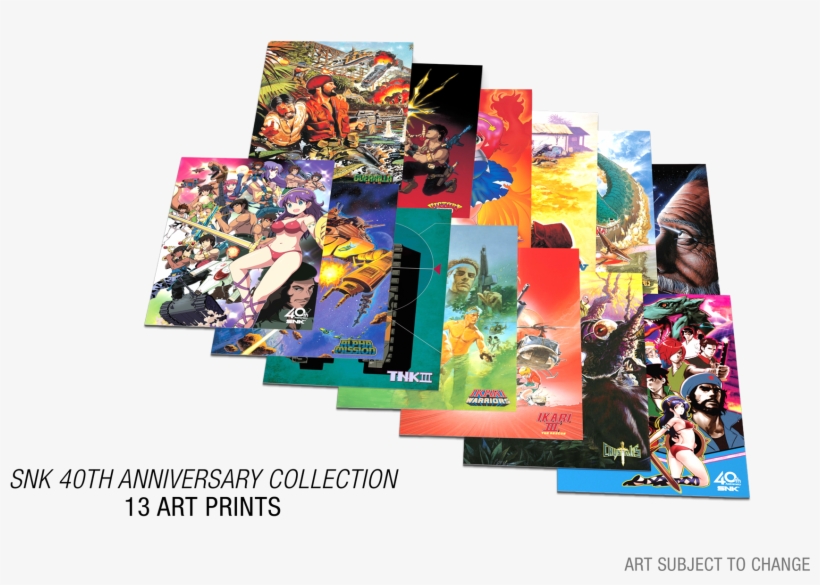 Snk 40th Anniversary Collection Limited Edition - Snk 40th Anniversary Collection Png, transparent png download