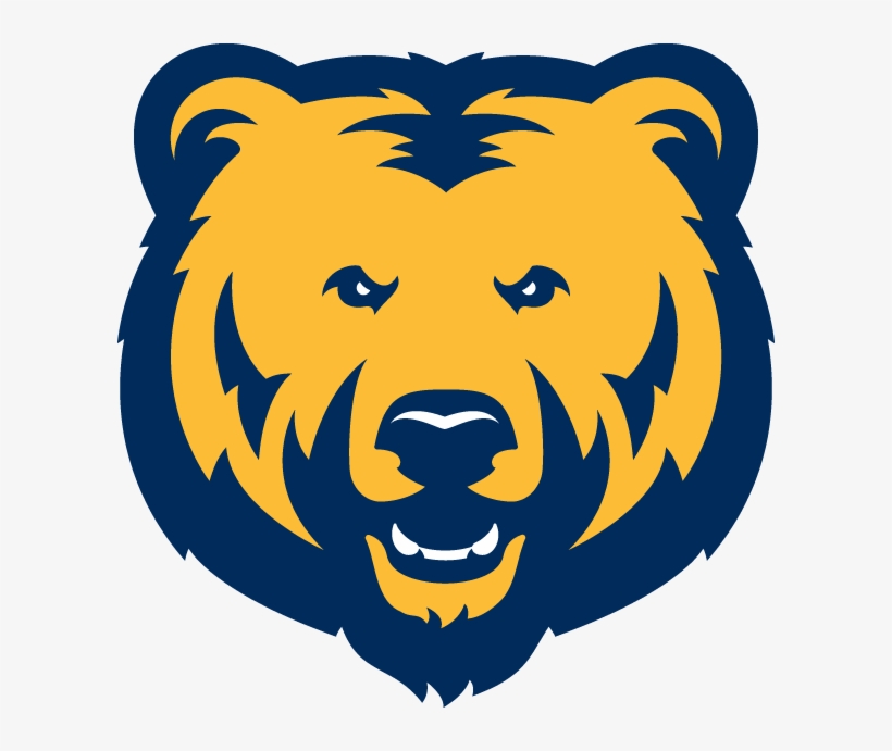 Bear Head Logo - University Of Northern Colorado Bear Logo, transparent png download